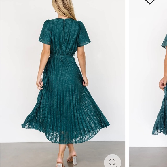 Baltic born pleated midi dress - Picture 2 of 4